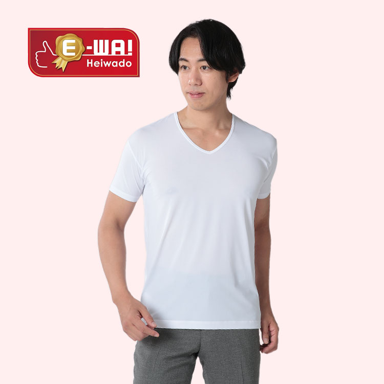 メンズ　SARARI INNER COOL（サラリインナー）メッシュトップス