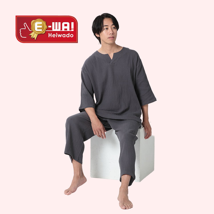 メンズ　ホテルパジャマ