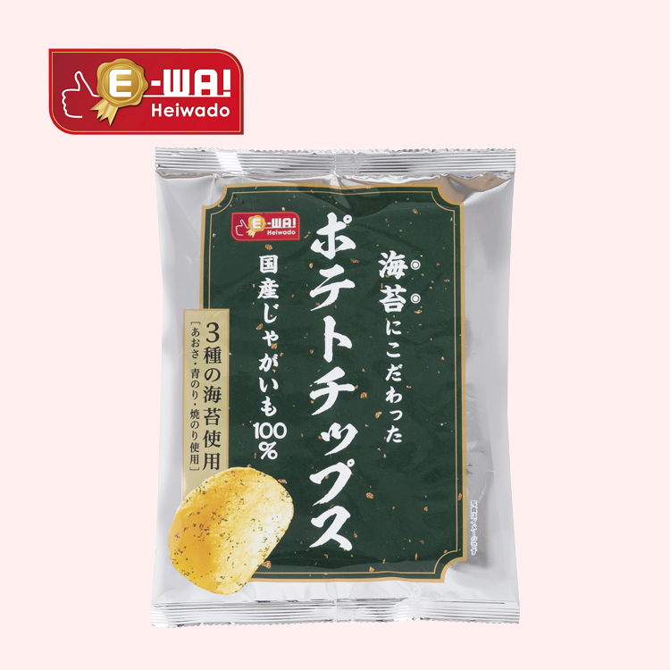海苔にこだわったポテトチップス